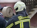 Fire brigade Germany in various actions as a symbolic image.