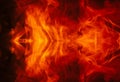 Fire burning background Royalty Free Stock Photo