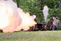 Fire the cannon Royalty Free Stock Photo