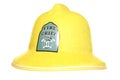 Fire chief firemans helmet Royalty Free Stock Photo
