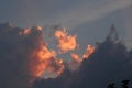 The fire cloud is a breathtaking atmospheric phenomenon with its strange and unique appearance.