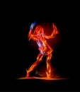 Fire collection, Dancing girl