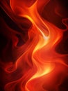 Fire Creative Abstract Wavy Texture.