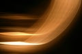Fire curves in black space Royalty Free Stock Photo