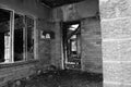 Fire damage of home Royalty Free Stock Photo
