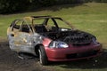 Fire Damaged Car