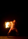 Fire Dance Royalty Free Stock Photo