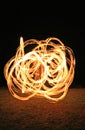 Fire dancer