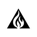 Fire danger icon