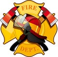 Fire department badge