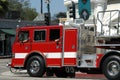 Fire department truck Royalty Free Stock Photo