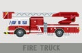 Fire Dept Truck Royalty Free Stock Photo