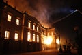 Fire destroys collection and part of the building of the National Museum of Quinta da Boavista, in Rio de Janeiro, Brazil