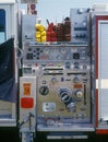 Fire engine closeup