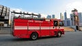 Fire engine at NDP 2011