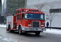 Fire engine service de securite incendie de Montreal the SIM