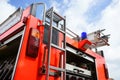 Fire Engine truck rear Germany Royalty Free Stock Photo