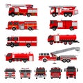 Fire engines, fire trucks collection