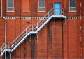 Fire escape Royalty Free Stock Photo