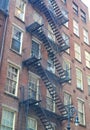 Fire escape, NYC Royalty Free Stock Photo