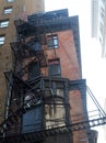 Fire escape Royalty Free Stock Photo