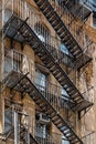 Fire Escape in Soho in New York