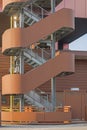 Fire Escape Stairway Structure Royalty Free Stock Photo