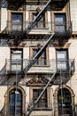 Fire escape steps from New York Royalty Free Stock Photo