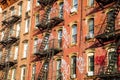 Fire escape steps from New York Royalty Free Stock Photo