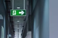 Fire exit Royalty Free Stock Photo
