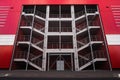 Fire exit of shopping mall Royalty Free Stock Photo