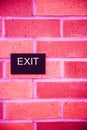 Fire Exit Royalty Free Stock Photo