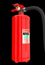 3D rendering of fire extinguisher Royalty Free Stock Photo