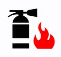 Fire extinguisher Royalty Free Stock Photo