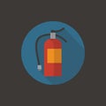 Fire Extinguisher Icon Royalty Free Stock Photo