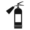 Fire extinguisher icon, simple style Royalty Free Stock Photo