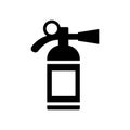 Fire extinguisher icon. Vector illustration Royalty Free Stock Photo
