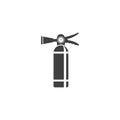 fire extinguisher icon vector Royalty Free Stock Photo