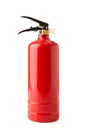 Fire extinguisher isolated on a white background with clipping path Royalty Free Stock Photo