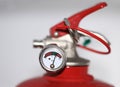 Fire extinguisher meter