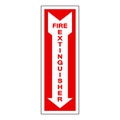Fire Extinguisher Symbol Sign, Vector Illustration, Isolate On White Background Label. EPS10 Royalty Free Stock Photo