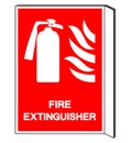 Fire Extinguisher Symbol Sign ,Vector Illustration, Isolate On White Background Label .EPS10 Royalty Free Stock Photo