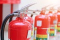 Fire extinguishers available in fire emergencies