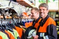 Fire fighters prepare for next emergency call Royalty Free Stock Photo