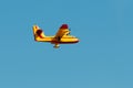 Fire fighting airplane flying Royalty Free Stock Photo