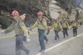 Fire fighting crew