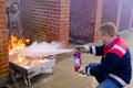 Fire Fighting Demonstration