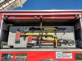 Pike Pole and Ax, Fire Truck Equipment, Firefighting Tools