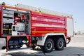 Fire-fighting vehicle Royalty Free Stock Photo