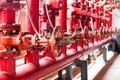 Fire fighting water supply pipeline system